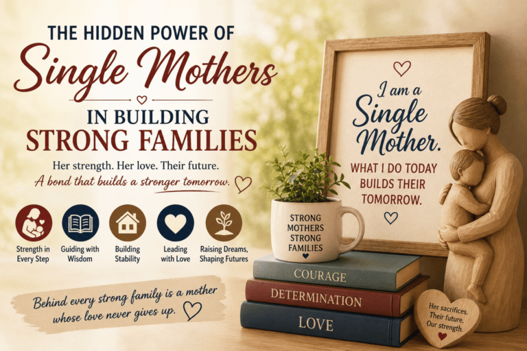 The Hidden Power of Single Mothers in Building Strong Families