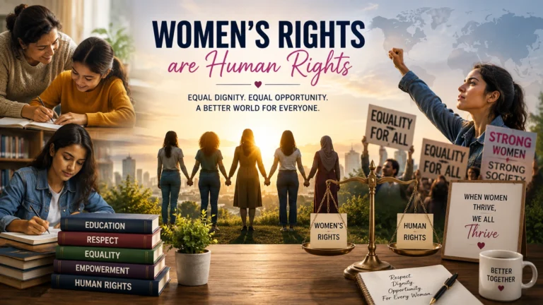 Why Women’s Rights Are Human Rights: Lessons from My Journey
